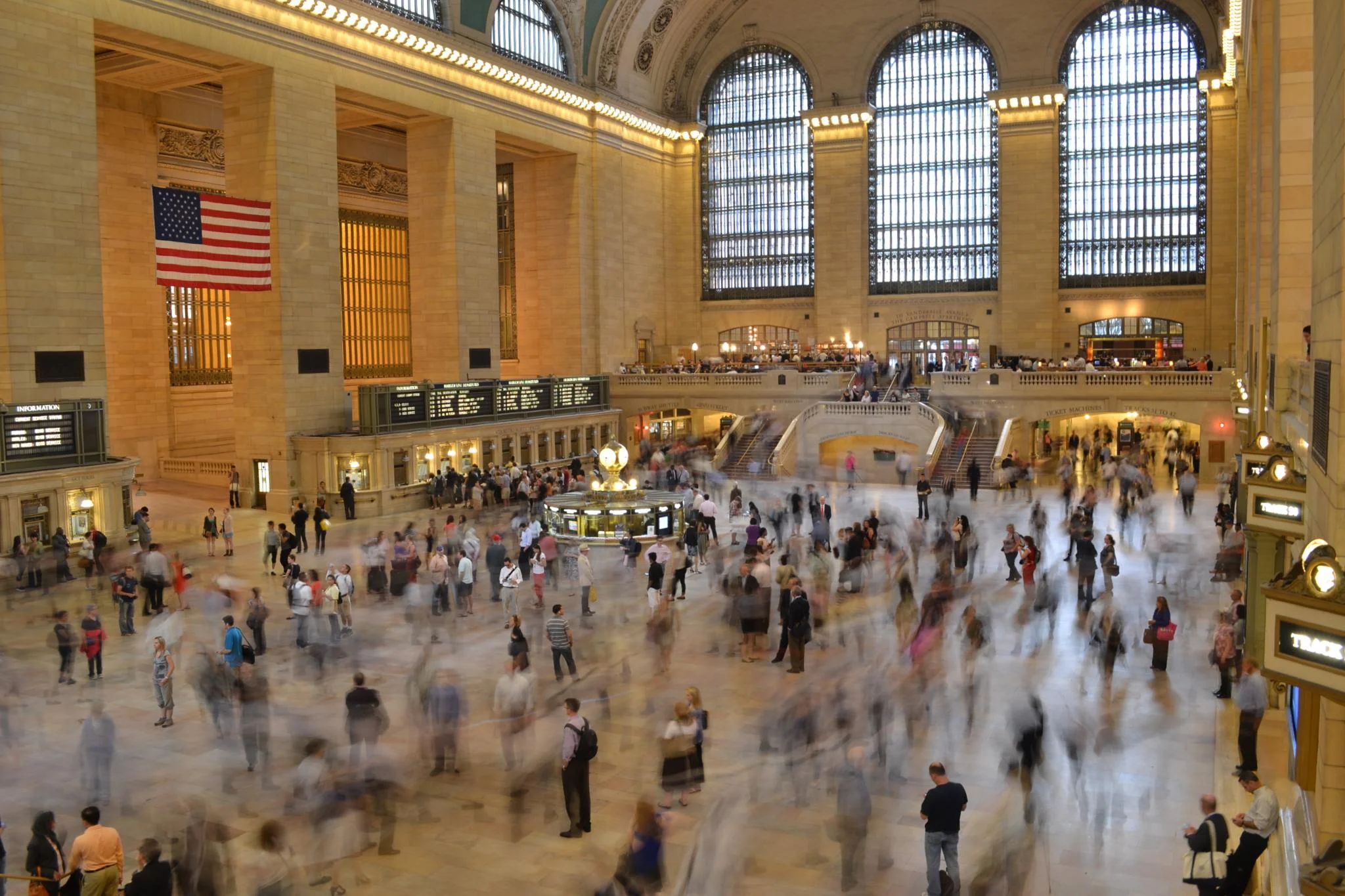 Grand Central Terminal — people in motion